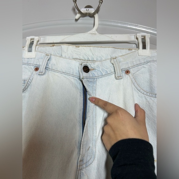 Levi’s Vintage 550 Orange Tab Denim Jeans made in the USA size 29 - Picture 5 of 10